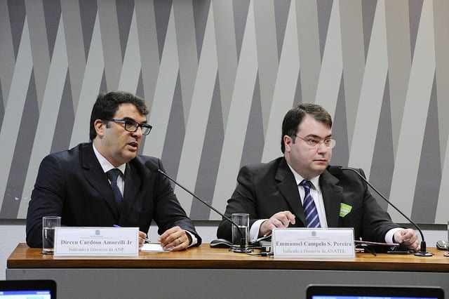 Comissão de Serviços de Infraestrutura (CI) sabatina nomes para compor a diretoria da Agência Nacional de Telecomunicações (Anatel) e Agência Nacional do Petróleo, Gás Natural e Biocombustíveis (ANP). Foto: Edilson Rodrigues/Agência Senado