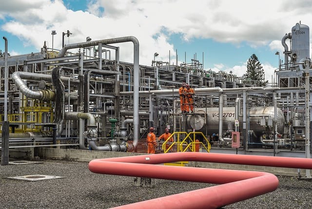 Área de Produção Terrestre de Petróleo na Bahia. Foto: Saulo Cruz/MME