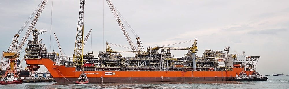 O FPSO Pioneiro de Libra começou a produzir no último mês no campo de Mero